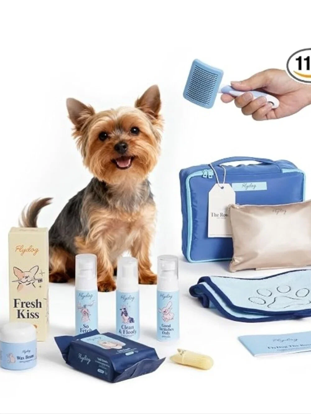 FLYDOG THE ROVER GROOMING KIT NEW WITH TAGS EVERYTHING IS SEALED